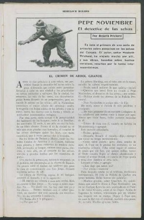 Pepe Noviembre - el detective de las selvas : El crimen de arbol grande
