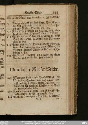 Illuminirte Kupfer-Stiche.