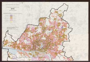 Blatt 3d: Bürgerschaftswahl vom 22. März 1970 - gültige Stimmen in Hamburg für die NPD in den Wahlbezirken -