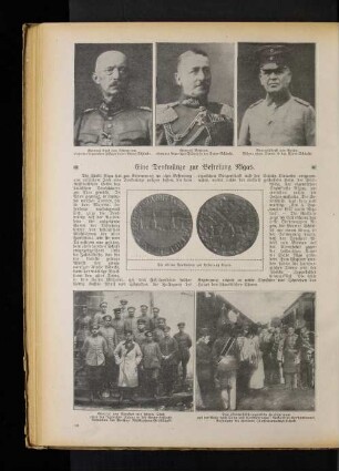 Generaloberst von Boehn, Führer einer Armee in der Aisne=Schlacht.