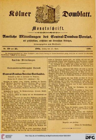 Nr. 320, 321 (30.04.1880)