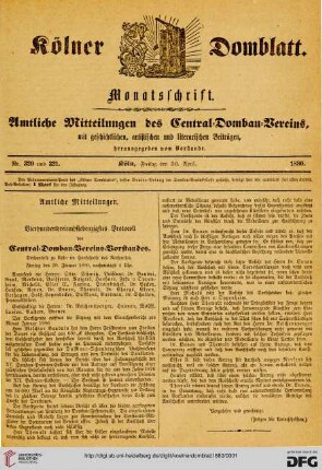 Nr. 320, 321 (30.04.1880)