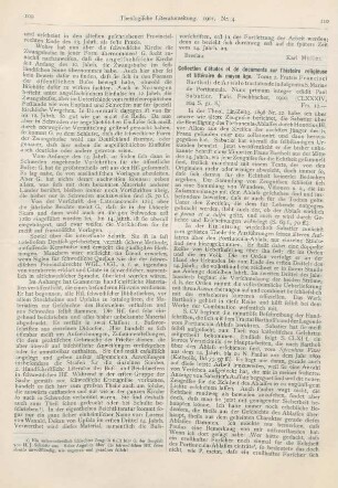 110-112 [Rezension] Collection d‘études et de documents sur l‘histoire religieuse et littéraire du moyen âge