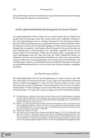 4.4.1 Überlieferung und Edition