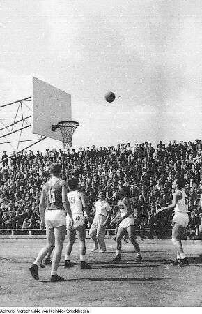 Berlin, 2. Weltfestspiele der Jugend und Studenten, Sportveranstaltung, August 1951
