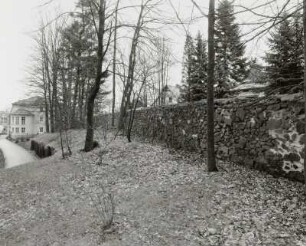 Pulsnitz. Schloßpark (1601/1800). Einfriedung