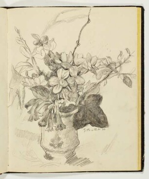 Blumenstillleben in Vase