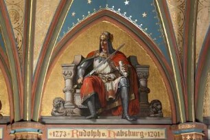 Acht Bildnisse deutscher Könige und Kaiser — Rudolf von Habsburg