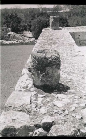 Chichen Itza, Caracol, Stone Head (CHN: Arc., Str. 3C15)