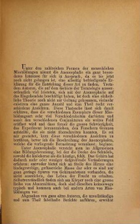 Über Verwachsungen der menschlichen Eihäute mit dem foetalen Schädel