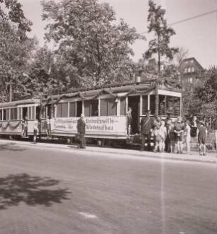 Berlin, Straßenbahnverkehr, Wiederaufnahme am 22. September 1945, Linie 77