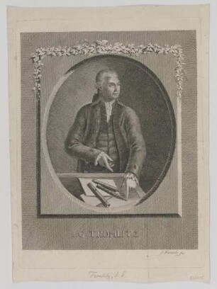 Bildnis des I. G. Tromlitz