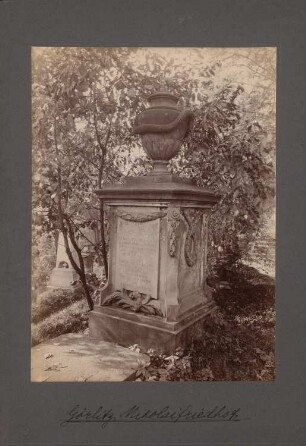 Grabstein auf dem Nikolaikirchhof, Görlitz: Ansicht