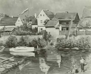 Elblandschaft bei Kresice
