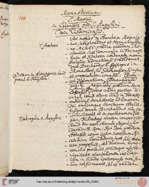 Monasterium S. Mariae in Lobenfelt Ord: S. Augustini dein Cisterciensis