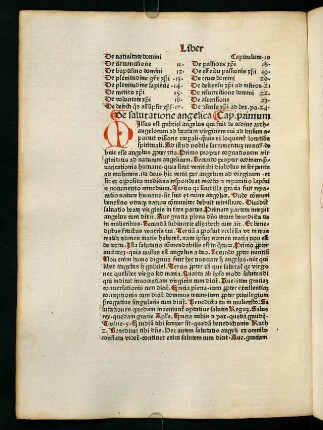 Capitulum I - Capitulum XI