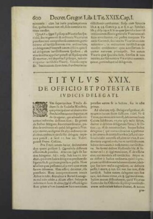 Titulus XXIX.