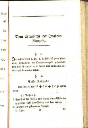 Vom Extrahiren der Quadrat-Wurzeln