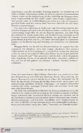 2.1. Hierarchie und Sprachgestus