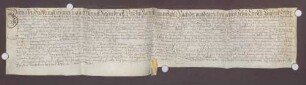 Claus Zypp und die Kirchenschaffnei Bischofsheim tauschen benannte Güter daselbst.