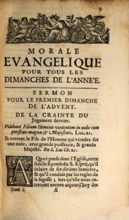 Morale Evangelique Pour Tous Les Dimanches De L'Année, 1