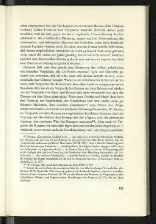 Das Verhältnis der dramatischen zur epischen Fiktion