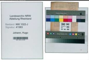 Entnazifizierung Hugo Johann , geb. 00.00.0000 ()
