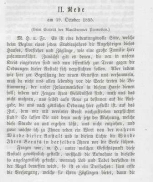 11-14 Rede am 19. October 1855