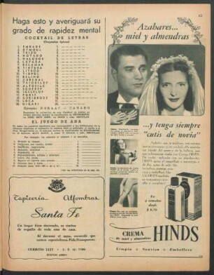 Haga esto y averiguará su grado de rapidez mental : Cocktail de letras [y] El juego de Ana