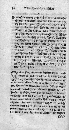 Neue Sammlung gründlicher und erbaulicher Kanzelandachten. T.12.