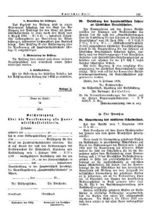 Neuordnung des mittleren Schulwesens : [Erzeihung] ; [Für Preußen] ; [Amtliche Erlasse] ; [Amtlicher Teil]