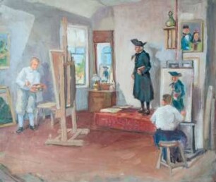 Willingshausen: Im Atelier