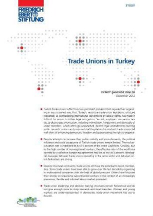 Trade Unions in Turkey