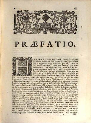Sancti Eusebii Hieronymi Stridonensis Presbyteri Operum Tomus ... : [In Vigintiquatuor Tomos Distributa], 9,1