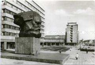 Karl-Marx-Denkmal in Karl-Marx-Stadt