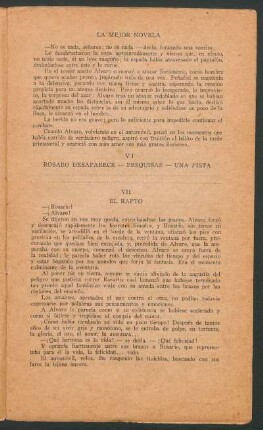 VI - Rosaro desaparece - pesquisas - una pista