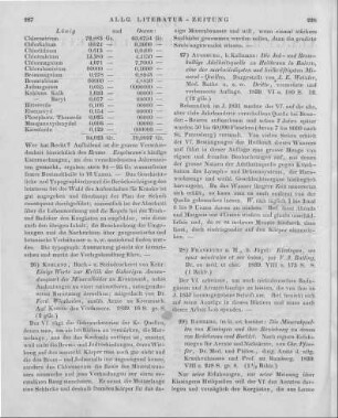 Wiesbaden, F.: Einige Worte zur Kritik der bisherigen Anwendungsart dee Mineralbäder zu Kreuznach. Nebst Andeutungen zu einer rationelleren, naturgemäßeren Benutzung derselben. Koblenz: Kehr 1839