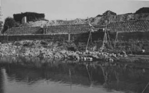 Schwergewichtsmauer Bauhafen WSA Koblenz