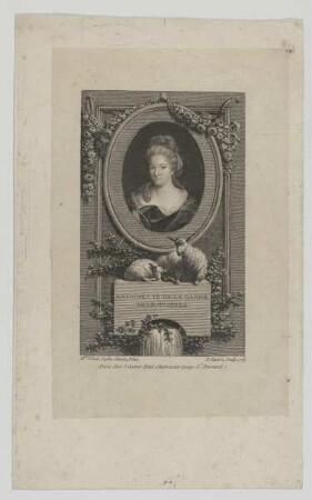 Bildnis der Antoinette de la Garde Deshoulieres