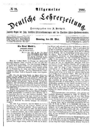 Ein Brief Moltke's : pädagogisch gewürdigt ; (zur Preisbewerbung) ; (Schluß folgt)