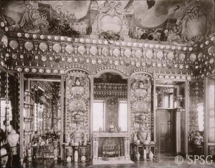 Berlin, Schloss Charlottenburg, Altes Schloss, Westflügel, Porzellankabinett, R. 95.