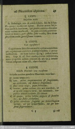 §. LXXVII. Unde cognoscatur?