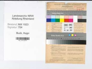 Entnazifizierung Hugo Buck , geb. 17.04.1893 (Kaufmann)