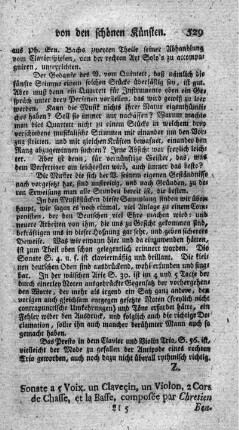 Sonate à 5 voix.