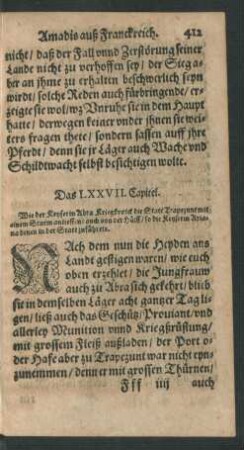 Das LXXVII. Capitel.