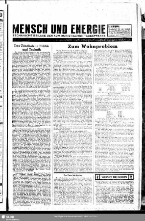 Mensch und Energie