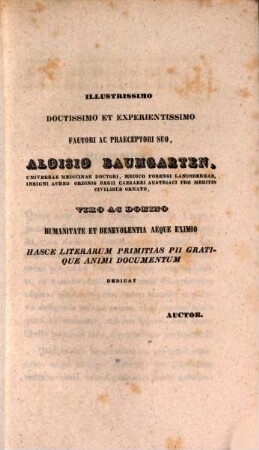 De febri puerperali : dissertatio inauguralis