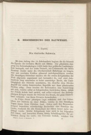 B. Beschreibung der Bauwerke.