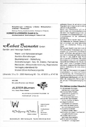Ein kleines rundes Häuschen