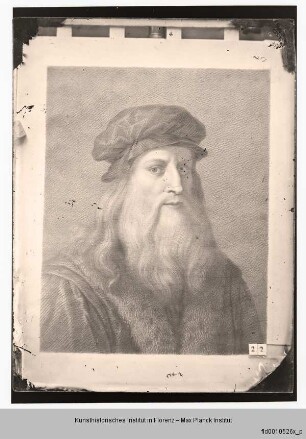 Sogenanntes Selbstporträt Leonardo da Vincis